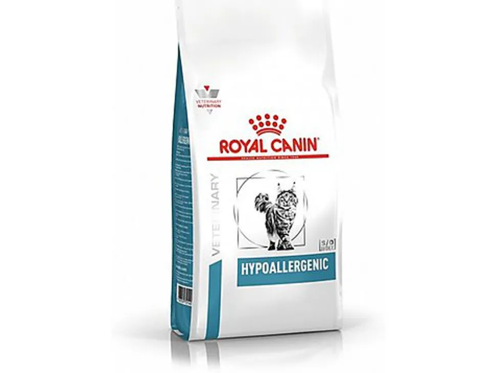 Royal Canin - Croquettes Veterinary Diet Hypoallergenic pour Chat - 2,5Kg