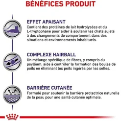 Royal Canin - Croquettes Veterinary Diet Calm pour Chats - 2Kg