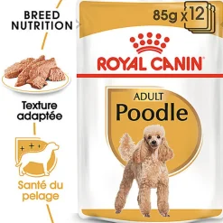 Royal Canin - Pâtée en Mousse POODLE ADULT pour Chiens - 12X85g