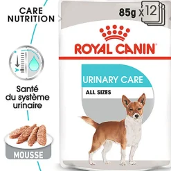 Royal Canin - Pâtée en mousse URINARY CARE MOUSSE CHIEN TOUTE TAILLE - 12x85g