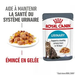 ROYAL CANIN -  SACHET FRAICHEUR URINARY EN GELEE CHAT ADULTE SANTE URINAIRE - 12x85g