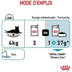 ROYAL CANIN -  SACHET FRAICHEUR URINARY EN GELEE CHAT ADULTE SANTE URINAIRE - 12x85g
