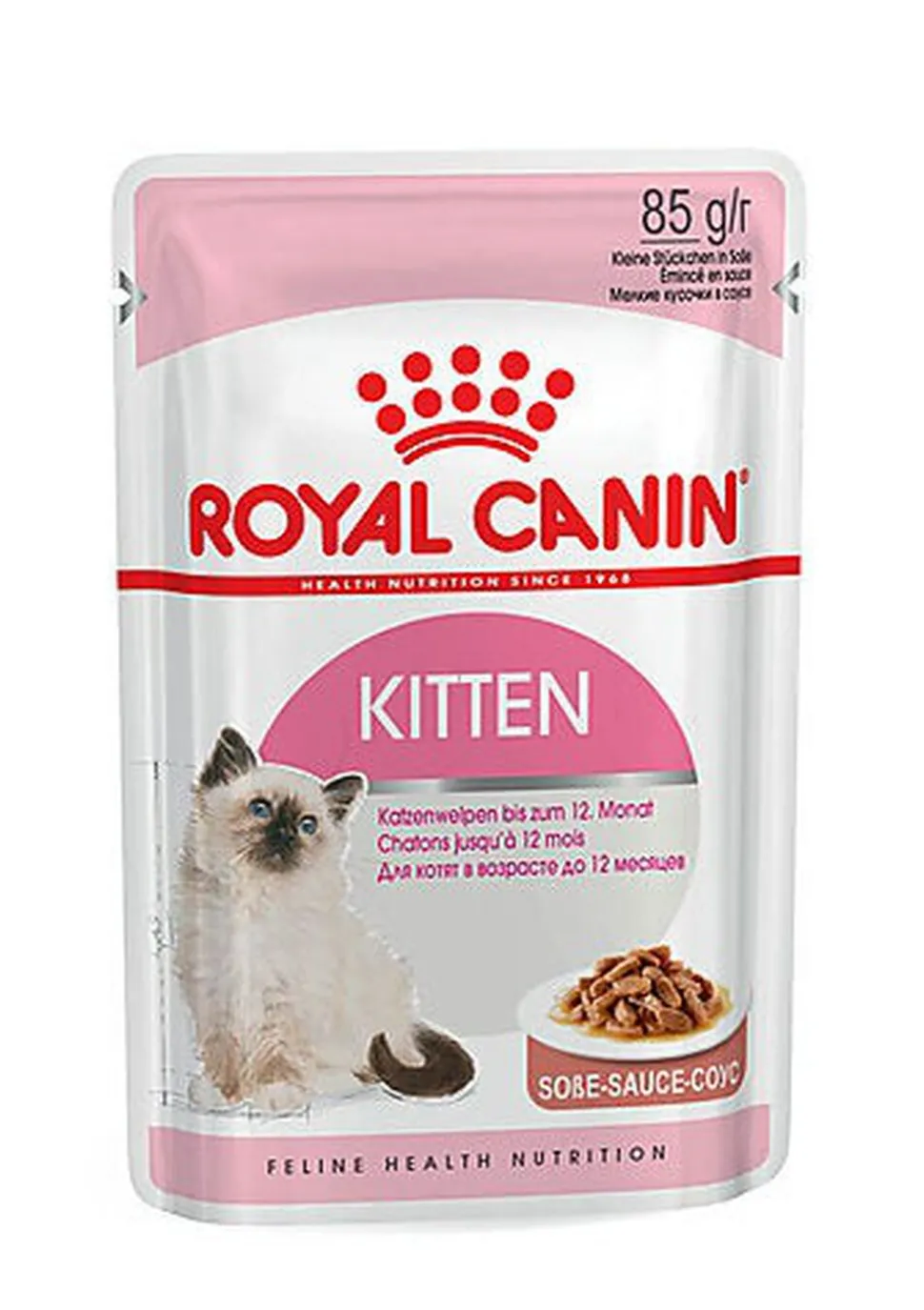 Royal Canin - Sachet Kitten Instinctive en Sauce pour Chaton - 85g