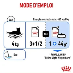 Royal Canin - Sachet Ultra Light en Sauce pour Chat - 12x85g
