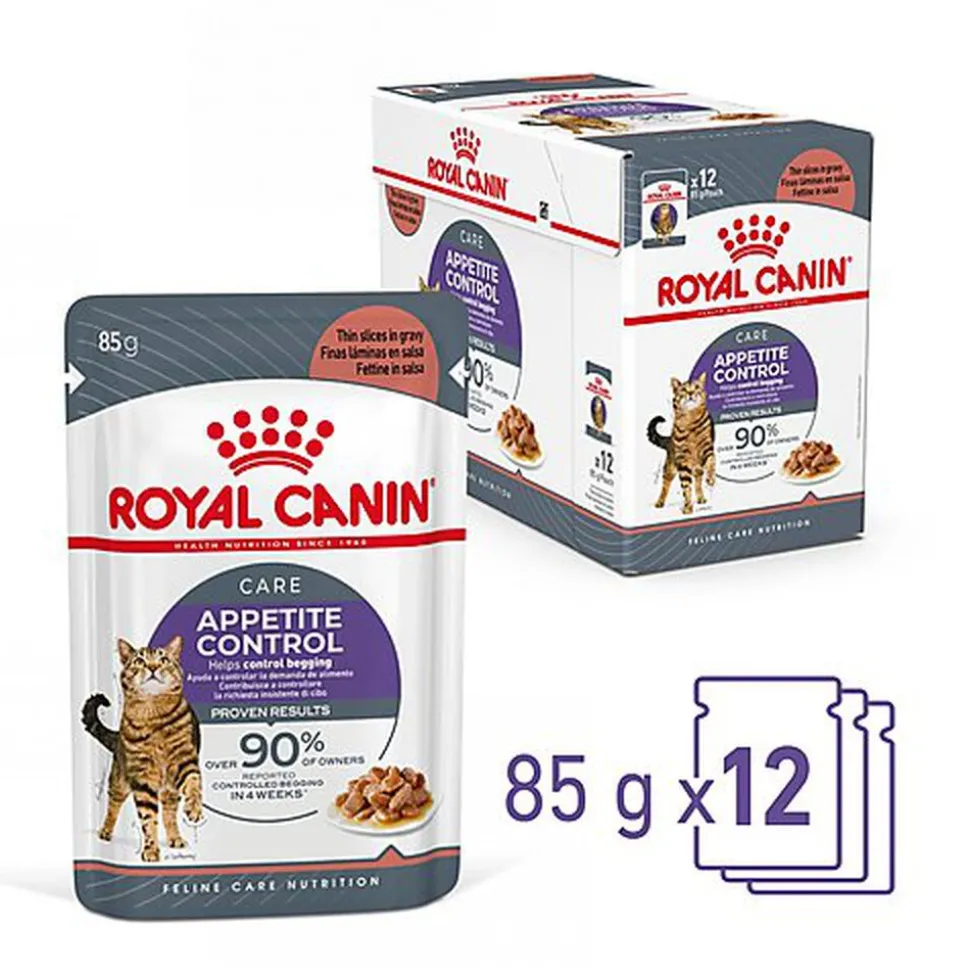 Royal Canin - Sachets Appetite Control Care en Sauce pour Chat - 12x85g