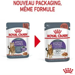 Royal Canin - Sachets Appetite Control Care en Sauce pour Chat - 12x85g