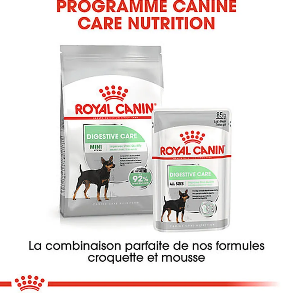 Royal Canin - Sachets Digestive Care en Mousse pour Chien - 12X85g