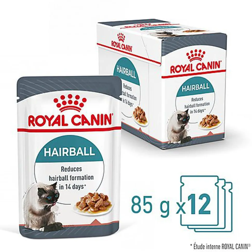 Royal Canin - Sachets Hairball Care en Sauce pour Chat - 12x85g
