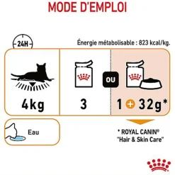 Royal Canin - Sachets Hair&Skin Gelée pour Chat - 12x85g
