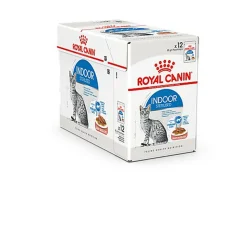 Royal Canin - Sachets Indoor en Sauce pour Chat - 12x85g
