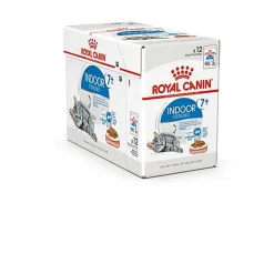 Royal Canin - Sachets Indoor 7+ en Sauce pour Chat - 12x85g