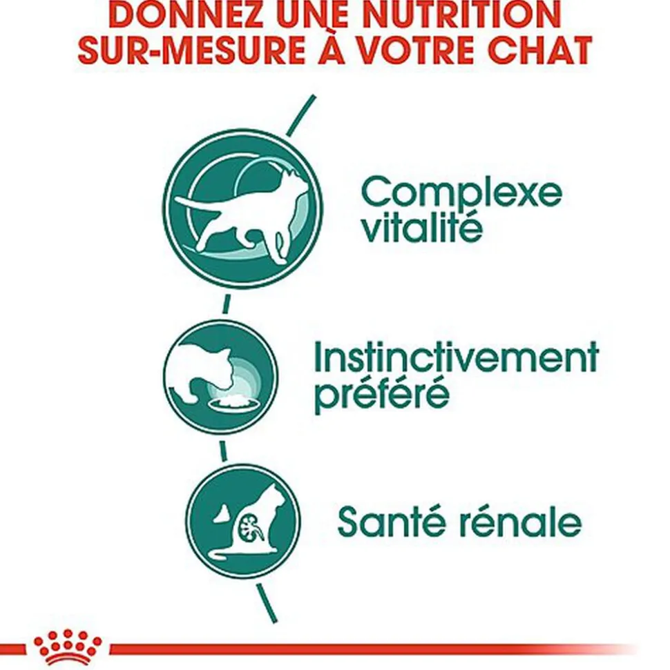 Royal Canin - Sachets Instinctive 7+ en Sauce pour Chat - 12x85g
