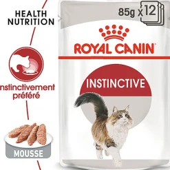 Royal Canin - Sachets Instinctive en Mousse pour Chats - 12x85g