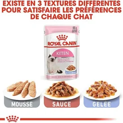 Royal Canin - Sachets Kitten Instinctive en Gelée pour Chaton - 12x85g