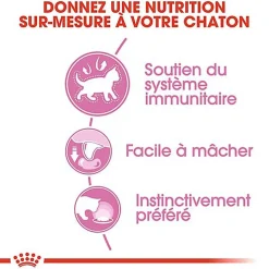 Royal Canin - Sachets Kitten en Mousse pour Chaton - 12x85g