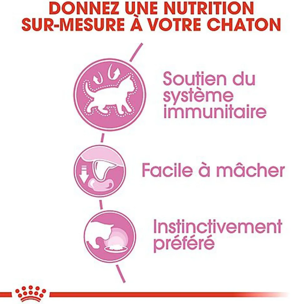 Royal Canin - Sachets Kitten en Mousse pour Chaton - 12x85g