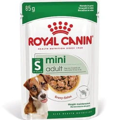 Royal Canin - Sachets Mini Adult en Sauce pour Chien - 12X85g