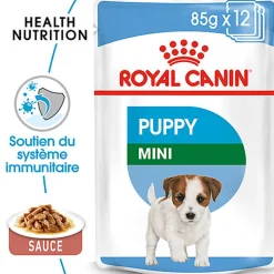 Royal Canin - Sachets Mini Puppy en Sauce pour Chiot - 12X85g