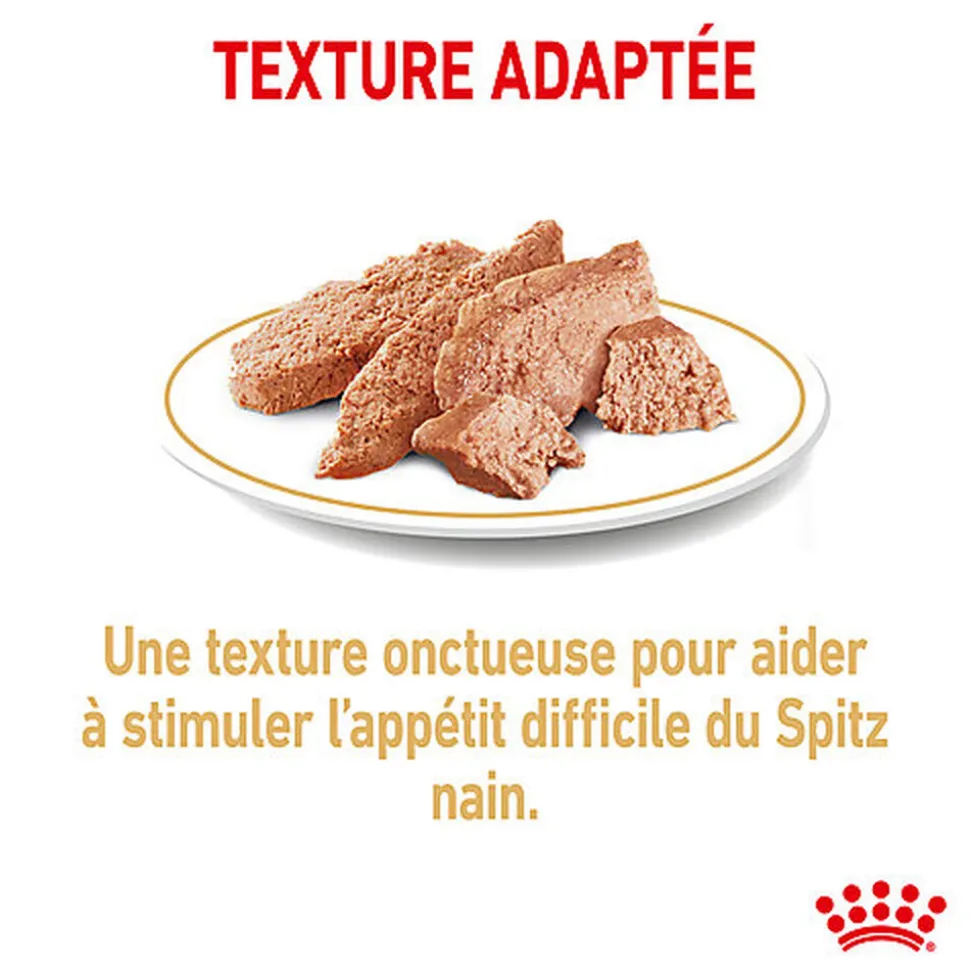 Royal Canin - Sachets Spitz Adult en Mousse pour Chien - 12x85g