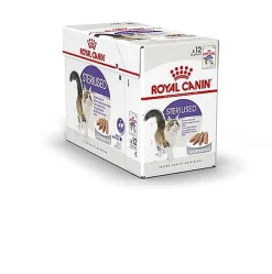 Royal Canin - Sachets Sterilised en Mousse pour Chat - 12x85g