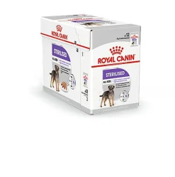 Royal Canin - Sachets Sterilised en Mousse pour Chien - 12X85g