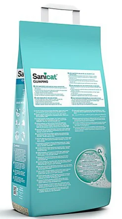 Sanicat - Litière Agglomerante à l'Oxygene Actif pour Chat - 16L