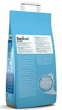 Sanicat - Litière Sanicat Classic Absorbante à l'Oxygène Actif pour Chat - 20L