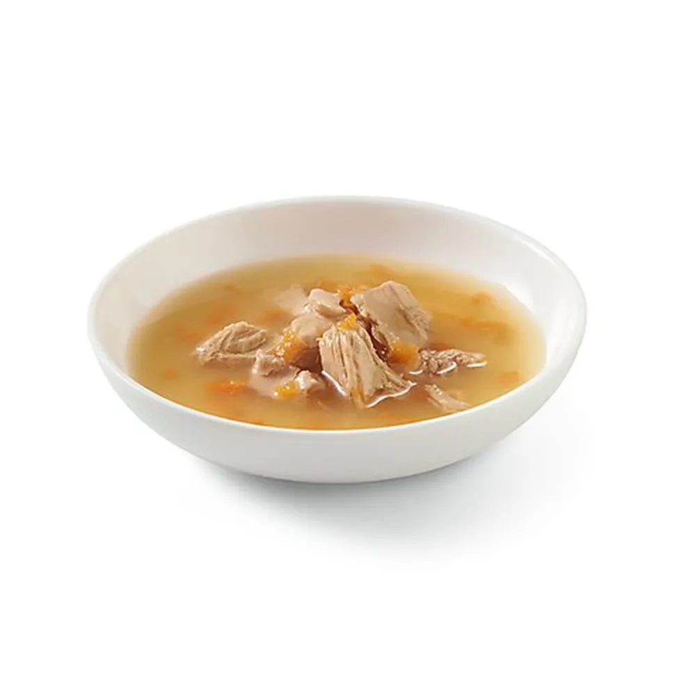 Schesir - Soupe au Saumon rose Sauvage et Carottes pour Chat - 85g