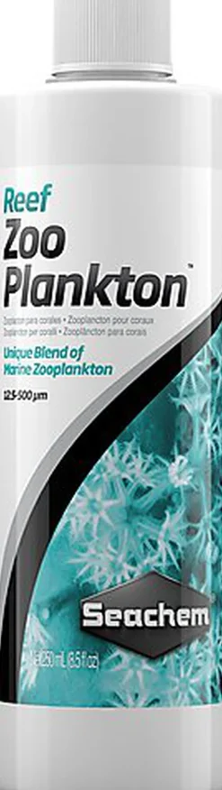 Seachem - Aliment Naturel Zooplankton pour Coraux - 250ml