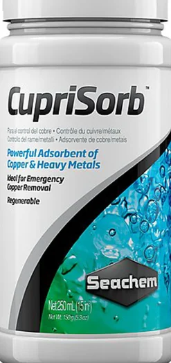 Seachem - CupriSorb Adsorbant de Cuivre et Métaux pour Aquarium - 250ml