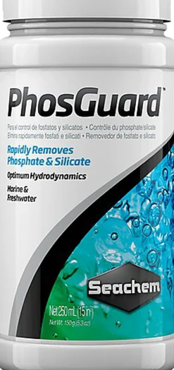 Seachem - PhosGuard Contrôle du Phosphate/Silicate pour Aquarium - 250ml
