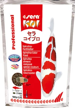Sera - Aliment Composé Couleurs Koi Professional Spirulina pour Koï - 1Kg
