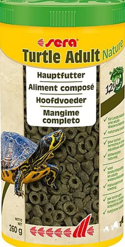 Sera - Alimentation Turtle Adult Nature pour Tortue - 1L