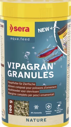 Sera - Aliments Granulés Moelleux Vipagran pour Poissons