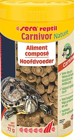 Sera - Aliments Professional Carnivor Nature pour Reptiles Carnivores