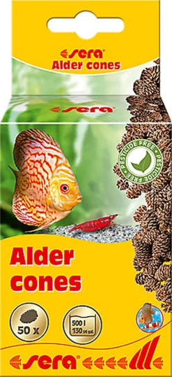 Sera - Bogues d'Aulne pour Aquarium d'Eau Douce - x50