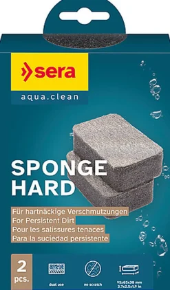 Sera - Eponge de nettoyage Sponge Hard