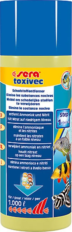 Sera - Élimine les Substances Nocives Toxivec pour Aquarium