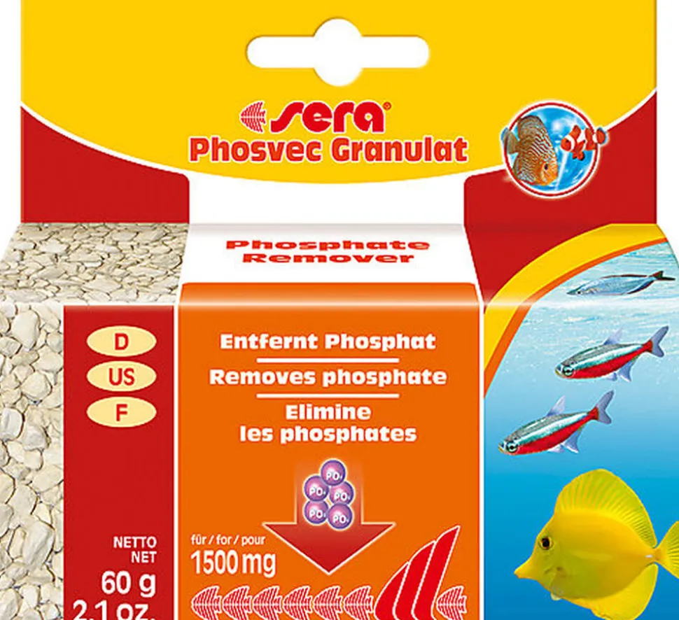 Sera - Phosvec Granulat pour Aquarium - 60g