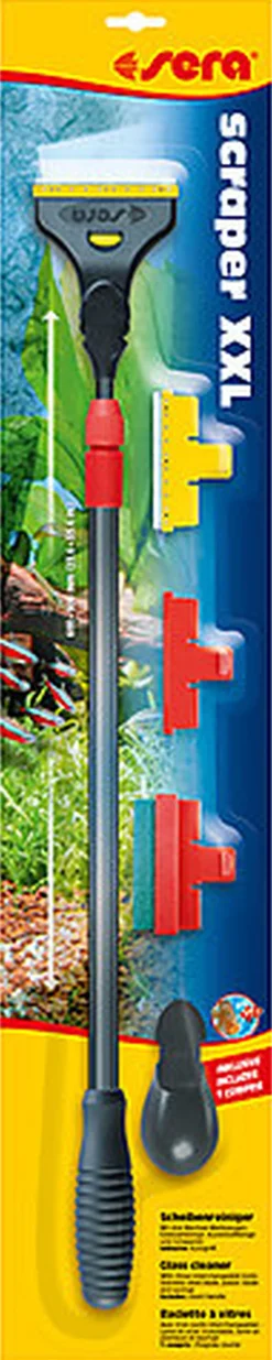 Sera - Raclette de Vitre Scraper pour Aquarium - XXL