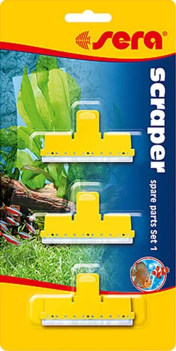 Sera - Scraper Lames de Rechange Raclette de Vitre - x3