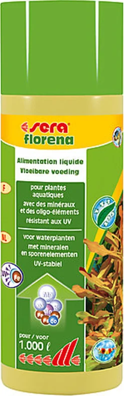 Sera - Soin de Base Florena avec Minéraux et Oligo-éléments pour Plantes d'Aquarium