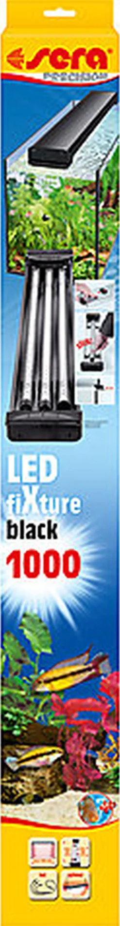 Sera - Support LED fiXture Noir pour Aquarium - 100cm