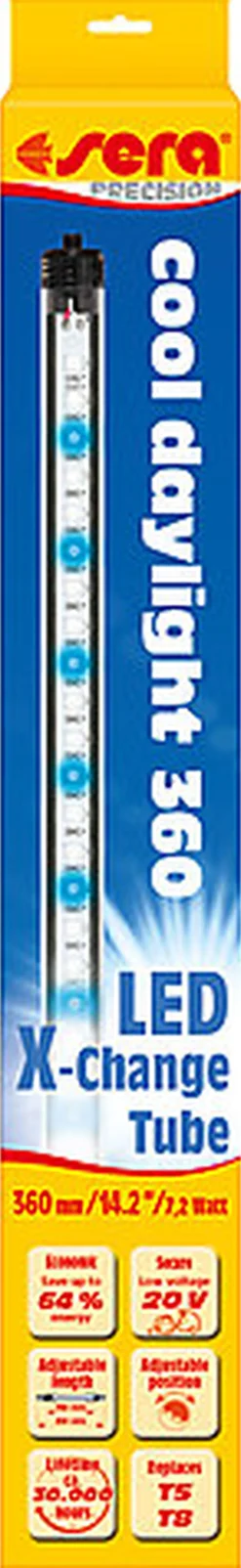 Sera - Tube LED X-Change Cool Daylight de 7,2W pour Aquarium - 360mm