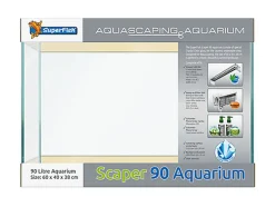 Superfish - Aquarium SCAPER 90 en Verre Crystal Clear - 90L