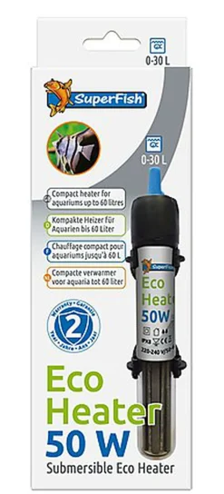 Superfish - Chauffage Eco Heater pour Aquarium - 50W