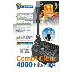 Superfish - CombiClear 4000 Filtre + UV + Pompe pour Bassin