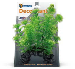 Superfish - Décoration Plante Artificielle Cabomba pour Aquarium - S