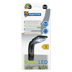 Superfish - Eclairage Nano Led Noir pour Aquarium - 23cm