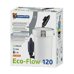 Superfish - Filtre Extérieur ECO FLOW 120 pour Aquarium